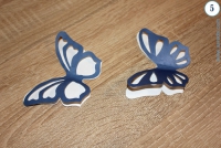 бабочки из бумаги